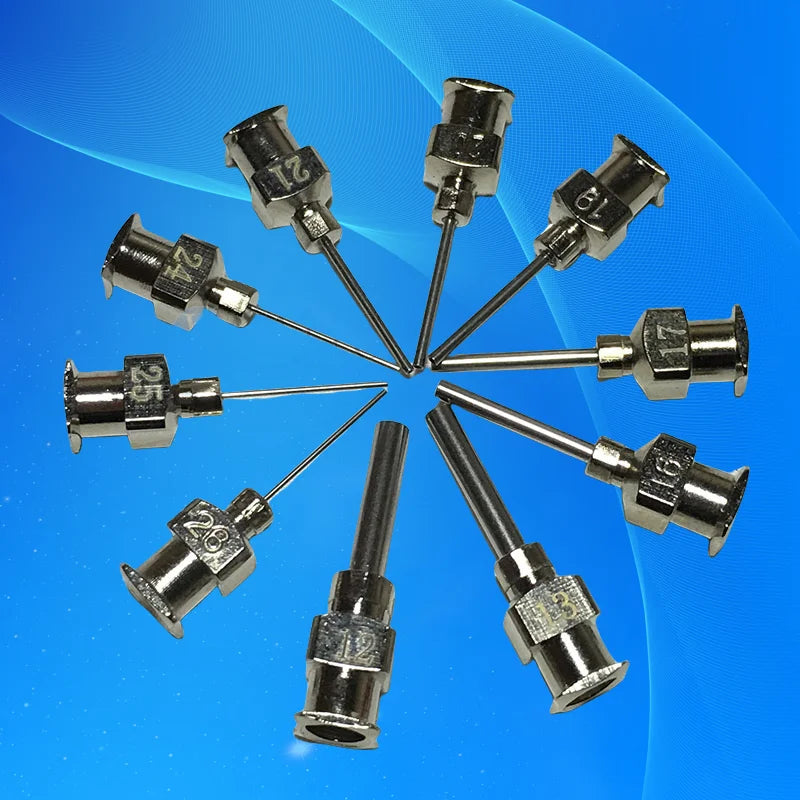 ‌10PCS Steel Mix Tip Kit | 1/2" Industrial Glue Needles for Epoxy/Silicone Free Shipping‌