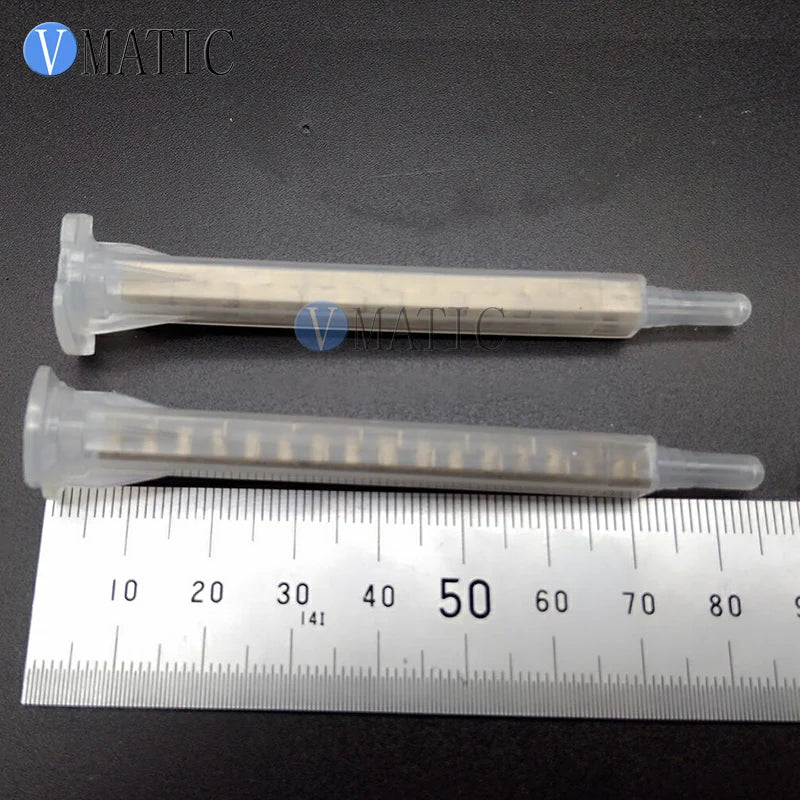 Free Shipping 30Pcs Resin Square Static Mixer FMF6-16 Mixing Nozzles For Duo Pack Epoxies