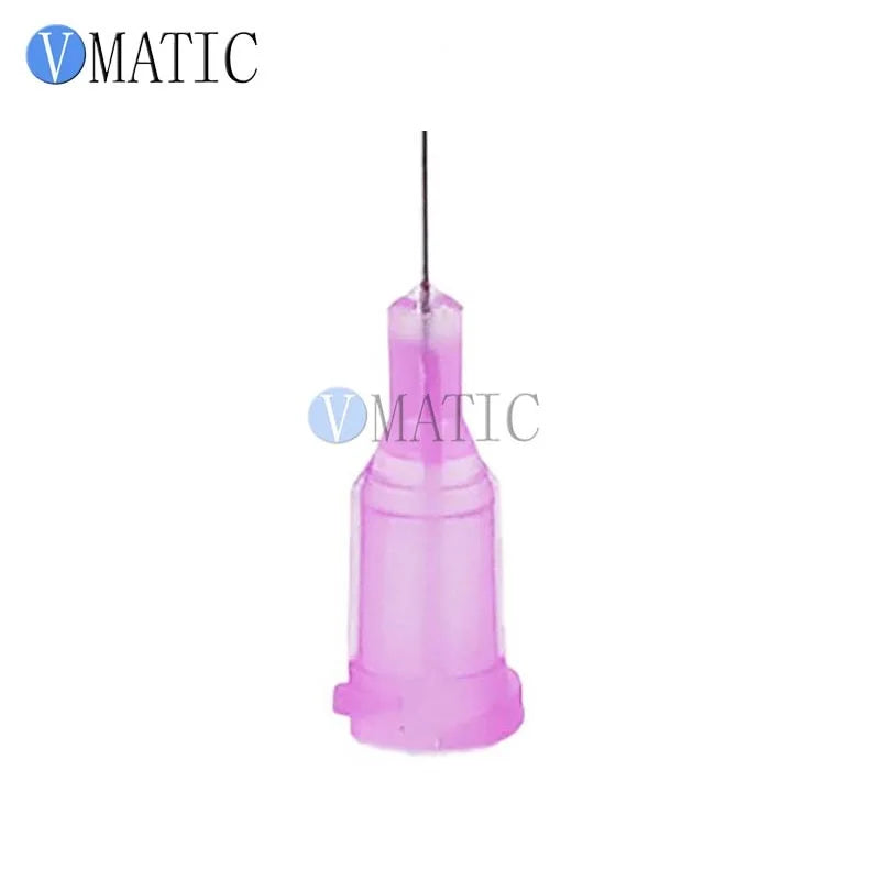 Free Shipping Non Sterilized 100Pcs 30G 1/4'' Dispensing Glue Needle Tip 1/4 Inch