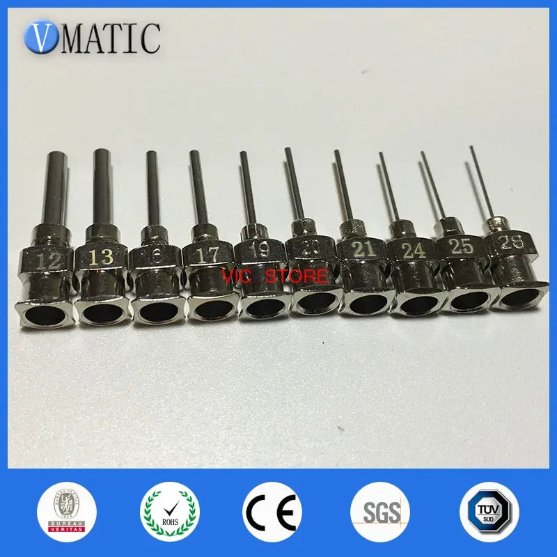 ‌10PCS Steel Mix Tip Kit | 1/2" Industrial Glue Needles for Epoxy/Silicone Free Shipping‌