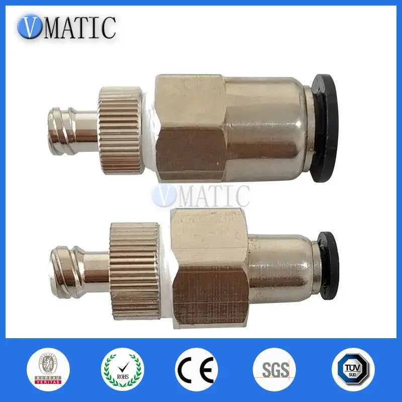 High Quality Pneumatic Syringe Fitting Glue Liquid Filling Adapter 1pc