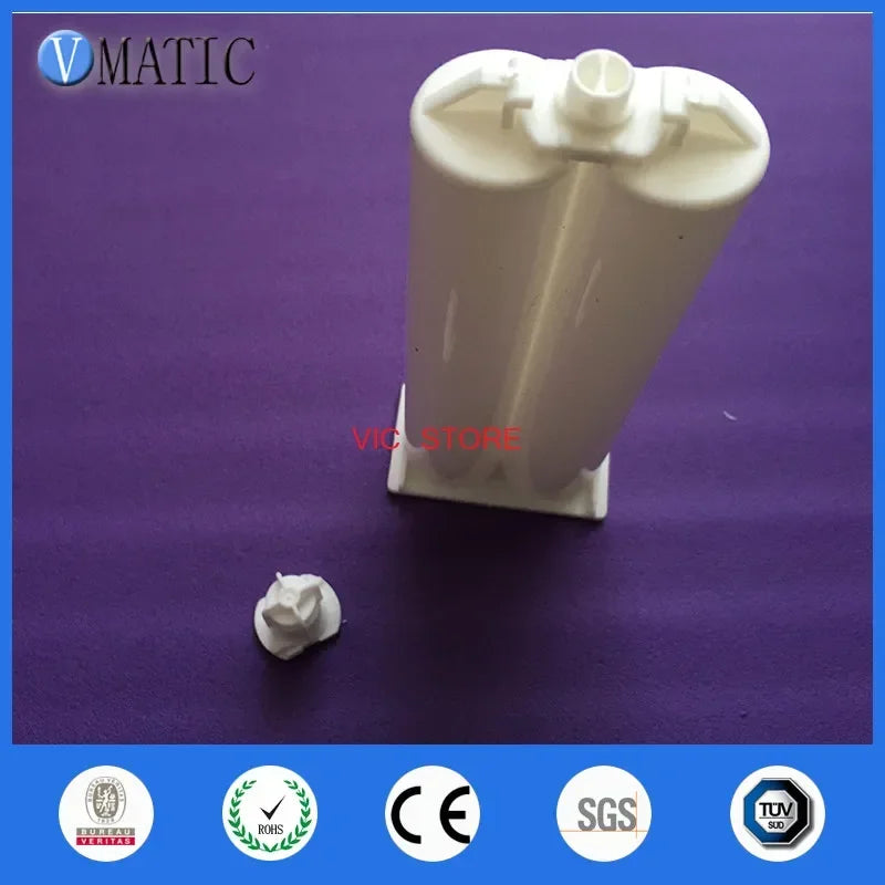 Lab Mixing Gun 50ml | Dual Ratio 1:1/2:1 Alginate Dispenser Stainless Steel Impression Glue Gun Fast Ship‌
