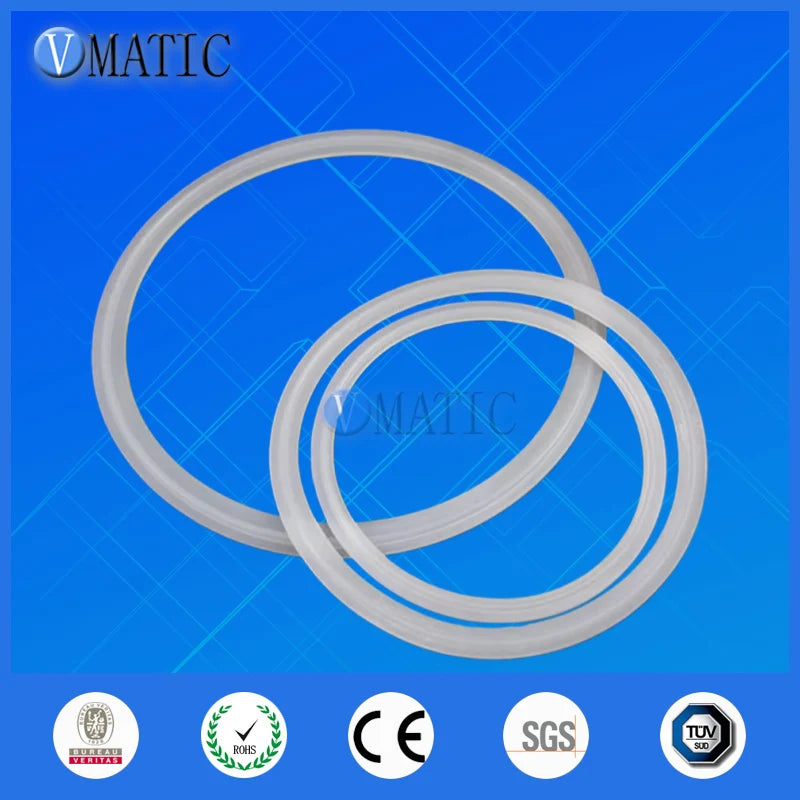 High-Temperature & Acid/Alkali Resistant Silicone Gasket Frame-Mounted Pressure Tank Seal, Durable Anti-Dust Rubber Ring
