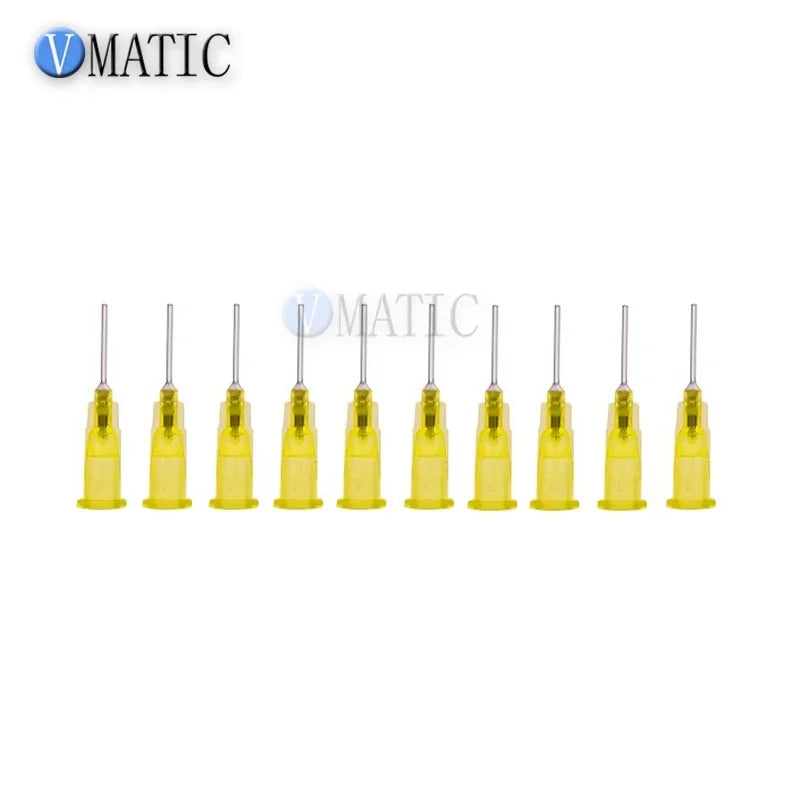 Free Shipping 1/2 Inch Blunt Glue Adhesive Fluid Dispensing Stainless Steel Syringe Needle Tips