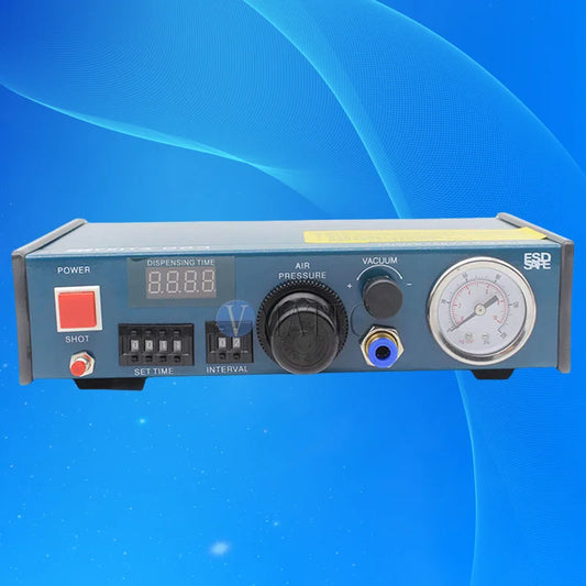 Free Shipping 220V Glue Dispenser Solder Paste Liquid Semi Automatic Dispensing Machine Controlling Dropper