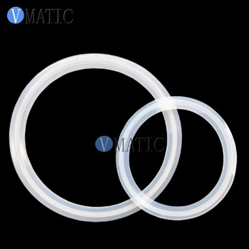 High-Temperature & Acid/Alkali Resistant Silicone Gasket Frame-Mounted Pressure Tank Seal, Durable Anti-Dust Rubber Ring