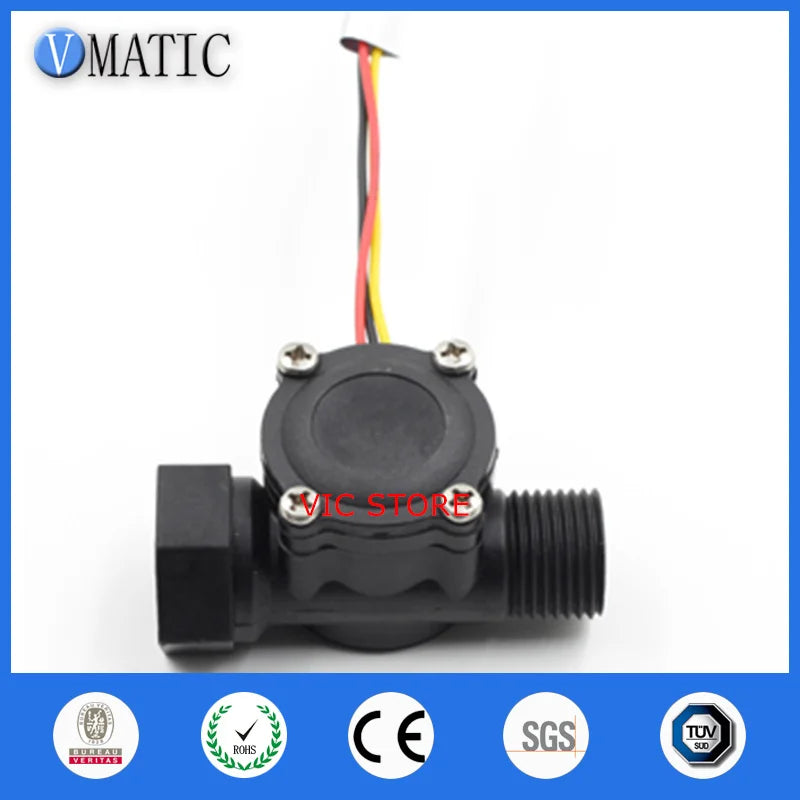 High Quality VCA168-3 Glass-filled Nylon Material Liquid Tank G1/2 Water Flow Switch Low Price Flow Sensor