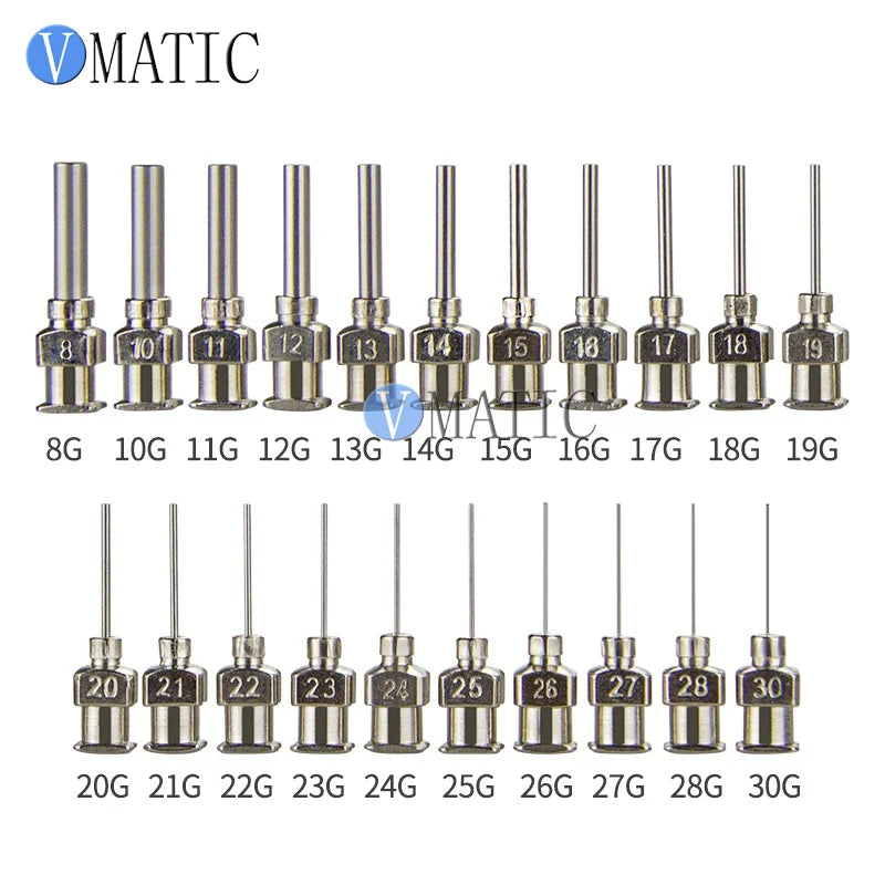Free Shipping 12Pcs Stainless Steel 1 Inch 12G  Hot Selling Metal Needles For Electronic Products Use