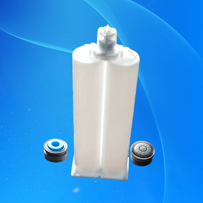Free Shipping Quality Epoxy Resin Gun Cartridge 50ml/cc 1:1 Glue Dispensing Cartridge From China Factory