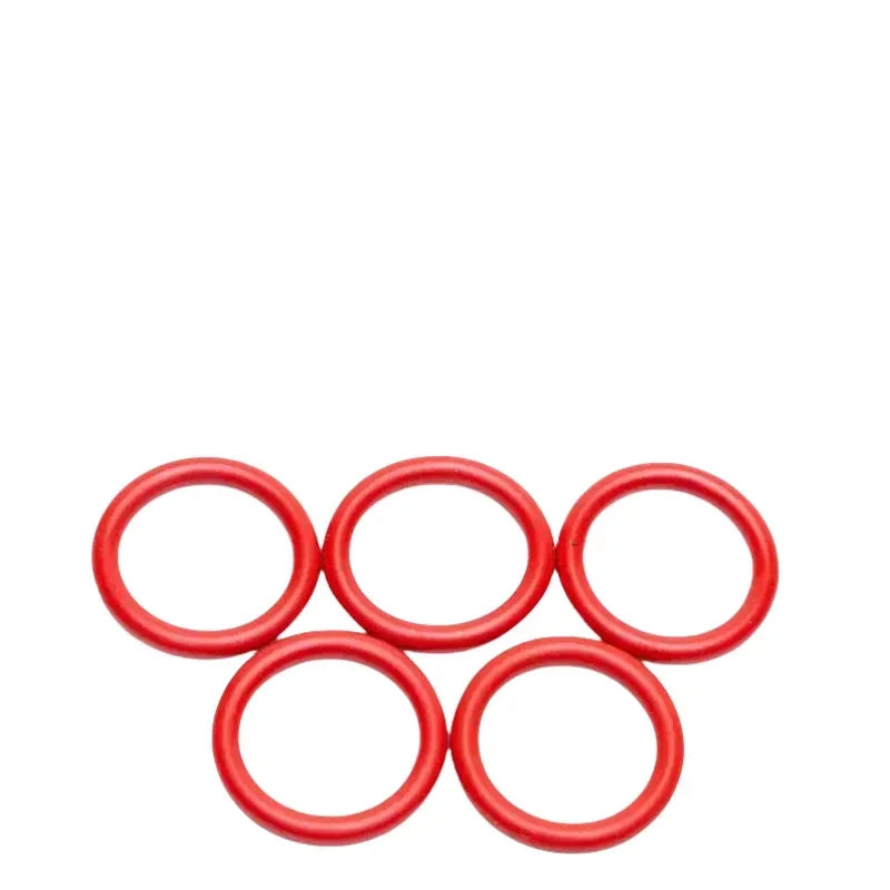 CS1mm 2mm 2.4mm Red Silicone O Ring Thickness Washers Gasket Food Grade Sealing Waterproof Insulated Rubber Silicon o-rings