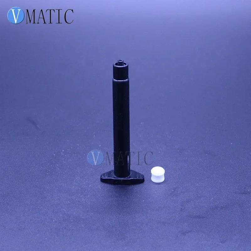 Free Shipping 3cc/ 3ml Black Glue Dispensing Pneumatic Syringe Barrel With Piston & Cover