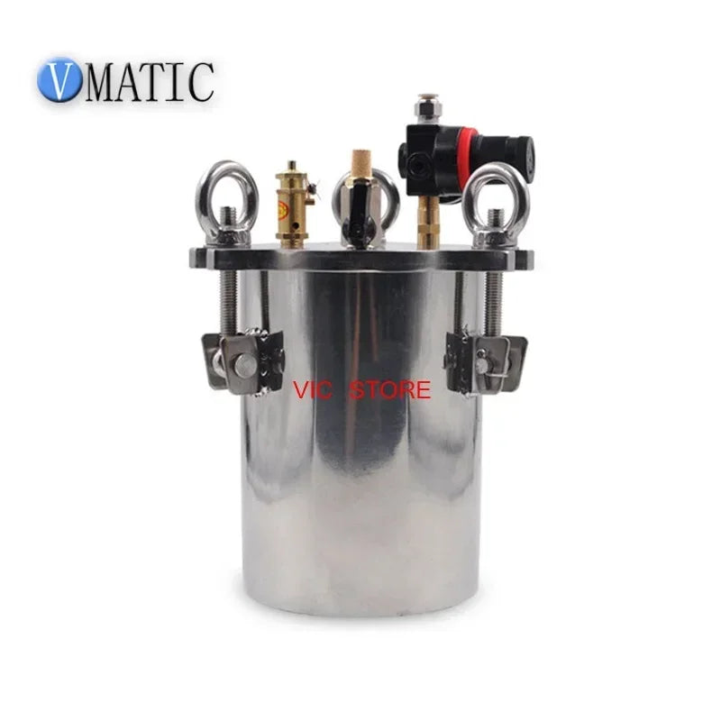 ‌1L Auto Glue Dispenser System | Pneumatic Pressure Tank with Silicone Valve for Electronics & Automotive | Fast Shipping‌