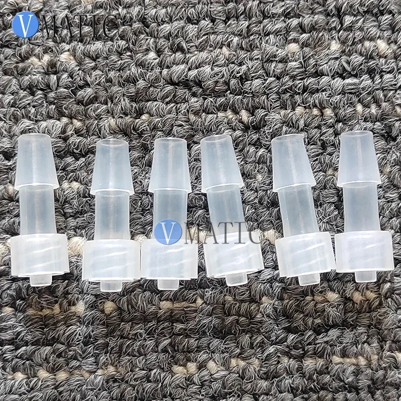 High Quality 100Pcs/Lot 1/4 Inch Barb Male Luer Tapered Syringe Fitting (Polyprop) Luer Lock Tapered Connector