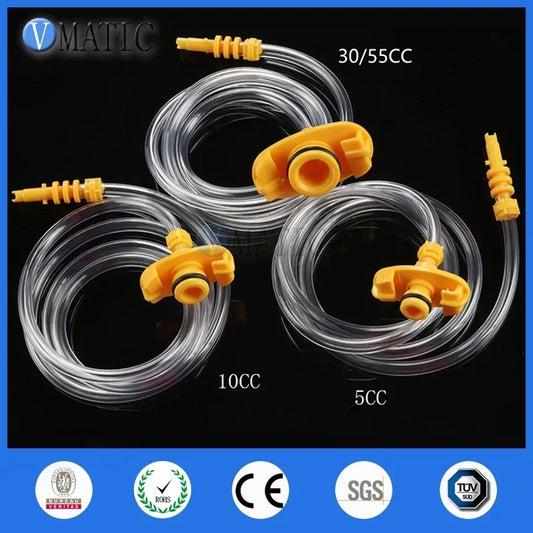 5-55mL Pneumatic Dispensing Controller | Robotic Syringe Adapter for Precision Glue/Epoxy Application‌