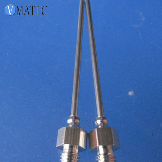 High Quality 2Pcs Quality OEM Special Screw Thread Metal Luer Lock Stainless Steel Dispensing Needles M3M4M5M6