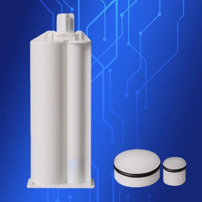2 Pcs Two Component 50 Ml / Cc Cartridge 4:1 Ratio For Caulking Gun