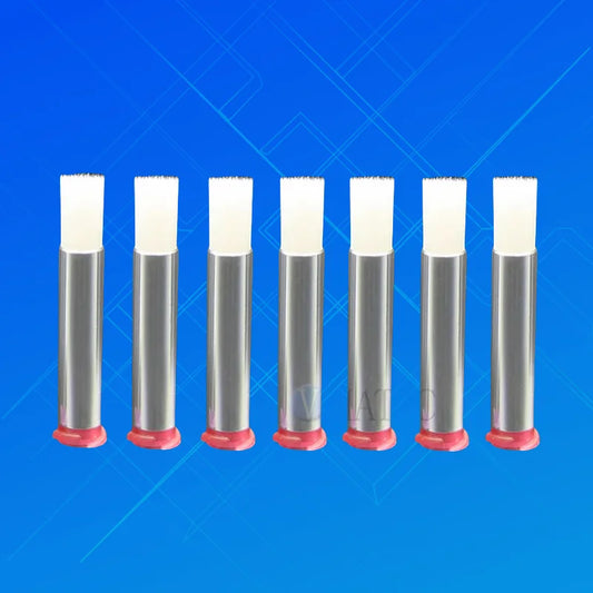 25G 6mm Double Screw Thread Glue Dispensing Needle with EFD Soft Brush - Round Mouth Design (Free Shipping)