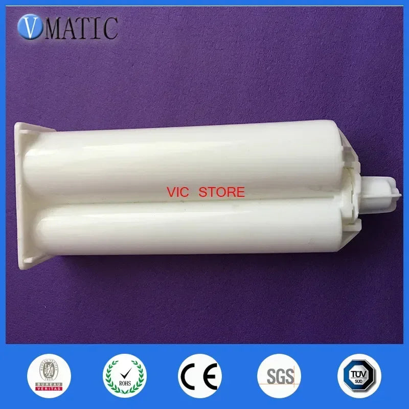 50ml Dual-Cartridge Dispensing System - 2:1 Mixing Ratio Metering Gun for Dental Silicone Impression