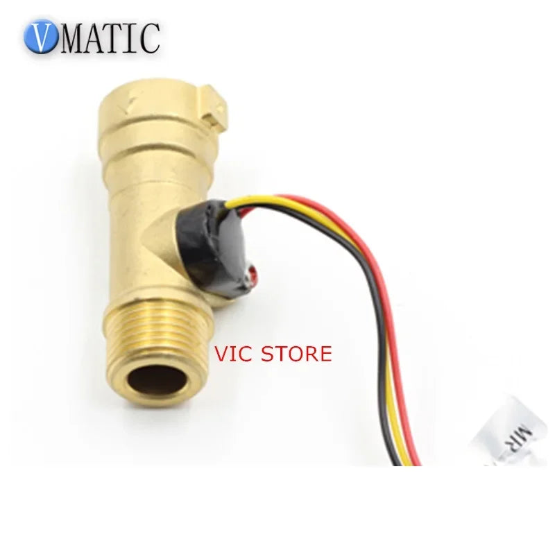 Free Shipping Water Pump Magnetic Brass Flow Switch Reed Sensor VCA568-2