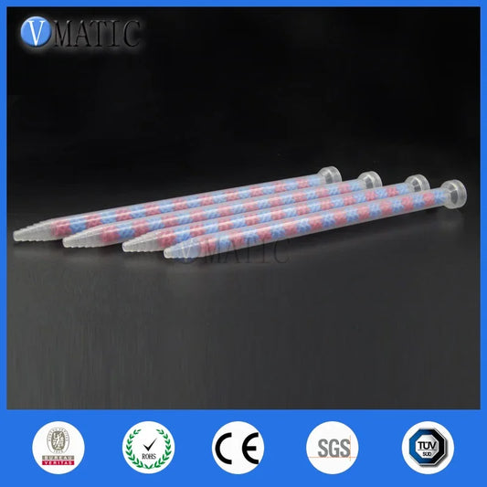 Free Shipping 10pcs GSM9-20 All Purpose Use Glue Dispensing Plastic Nozzle AB Adhesive Mix Tube Static Mixer