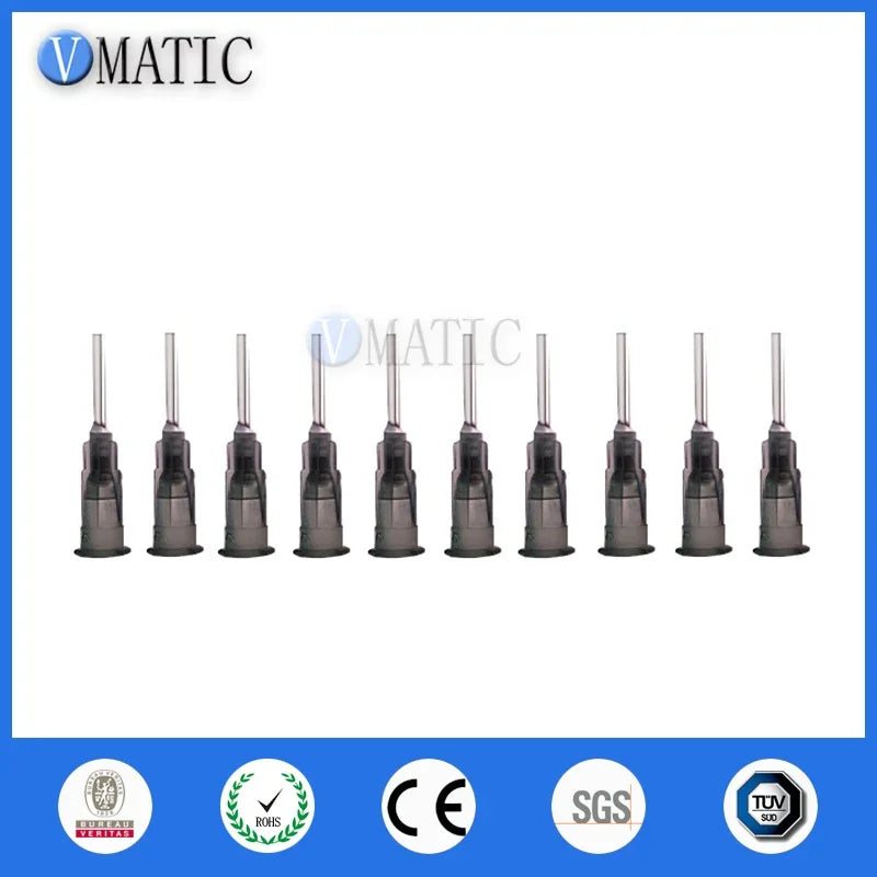 Free Shipping 100Pcs/lot 15G Liquid Dispenser Dispensing Syringe Syringes Blunt Bayonet Needles Tip Grey Color 1/2 Inch Length