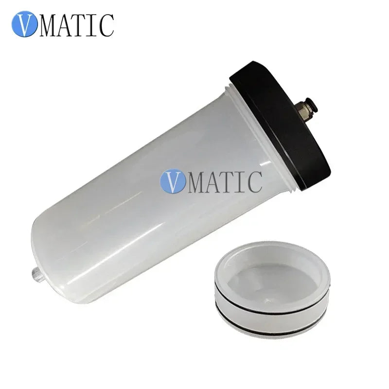 Hot Sale Quality 500 Cc / Ml Luer Lock Tip Glue Dispenser Pneumatic Syringe Barrel With Adapter