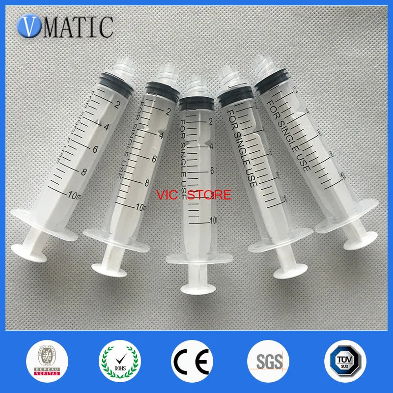 Free Shipping 10cc/ml Syringe Solder Paste Adhesive Glue Liquid Dispenser Syringes With Stainless Steel Needles 1/2 Inch