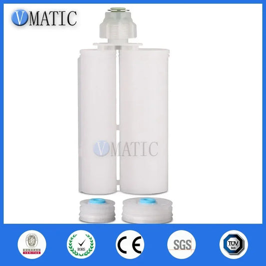 Free Shipping 200ml 200cc Dual Epoxy Cartridge 2:1 With Pistons
