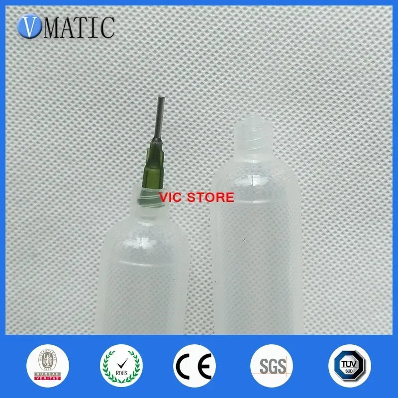 Industrial Pneumatic Dispenser Kit 10ml | EFD Luer Lock System for Epoxy & Resin Injection (3-Set Sealing Accessories)