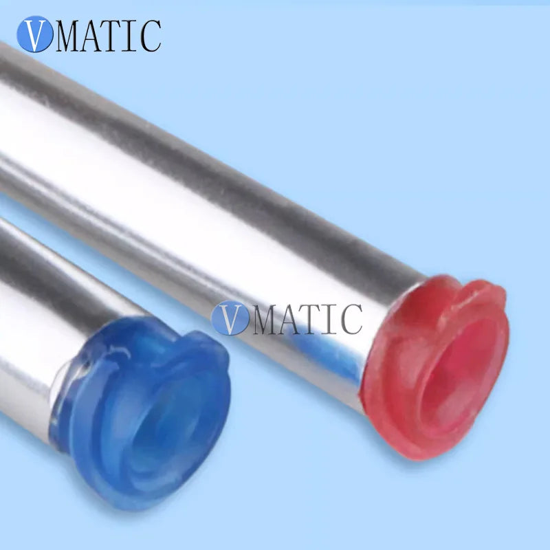 10mm Round Brush Tip Nozzle, Soft Bristles, Threaded for Glue Dispenser - Precision Adhesive Applicator