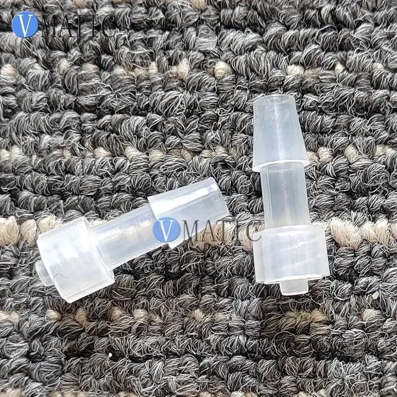 High Quality 100Pcs/Lot 1/4 Inch Barb Male Luer Tapered Syringe Fitting (Polyprop) Luer Lock Tapered Connector