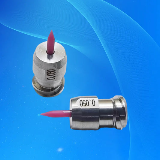 Free Shipping Ruby High-Precision Dispensing Needle Tip Inner 0.05 mm & Outer 0.1 mm