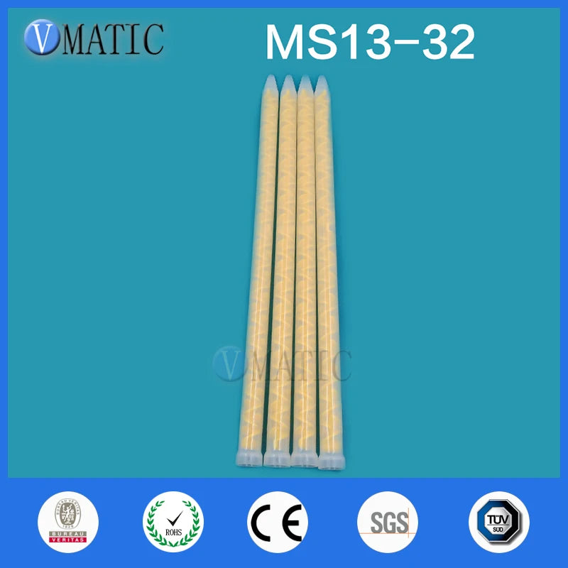 High Quality Resin Static Mixer MC/MS13-32 Mixing Nozzles For Duo Pack Epoxies (Yellow Core)