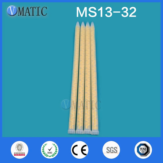 High Quality Resin Static Mixer MC/MS13-32 Mixing Nozzles For Duo Pack Epoxies (Yellow Core)