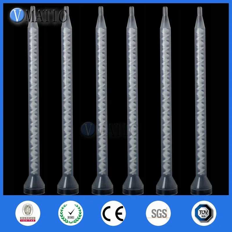 ‌MC06-24L/32L Precision Static Mixer | 24 & 32-Blade Reusable Mixing Tubes for Electronics/Automotive (Chemical-Resistant Polyme