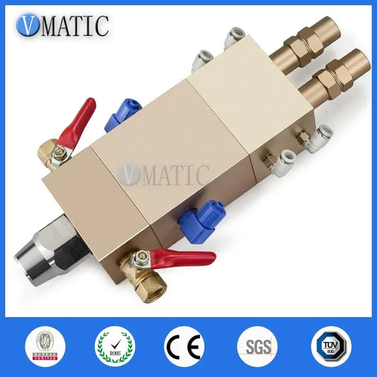 ‌Anti-Drip Dispensing Valve with Suck-Back | Dual-Cartridge AB Glue Applicator for Automotive & Electronics Fast Ship‌