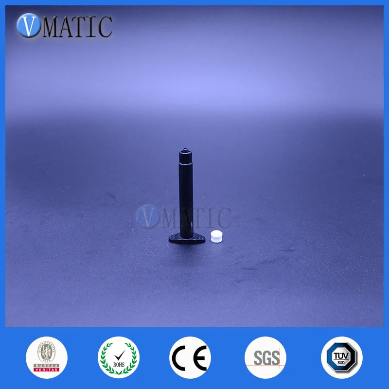 High Quality 3cc/ml Glue Dispensing Syringe US Style Dispenser Pneumatic Syringe Black Plastic Dispenser Syringes