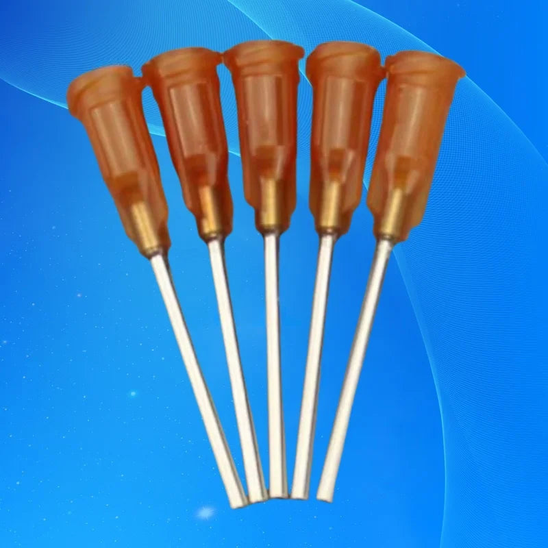 ‌15G Luer Lock Needle Tips 100pcs | 1.5'' Industrial Dispensing Tips for Adhesive/Epoxy/Silicone (Stainless Steel Anti-Clog)‌