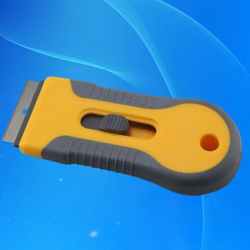 Multi-Function Window Tint Tool Ceramic Glass Oven Paint Razor Scraper Glue Sticker Knife Clean Removal Squeegee Plastic Blade