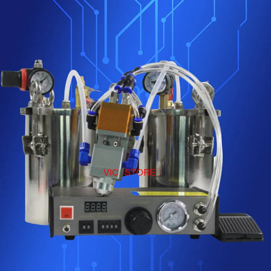 ‌Automatic Dispenser Set | Stainless Steel Pressure Tank + Dual Action Valve for Industrial Repair & Auto Maintenance Fast Ship‌