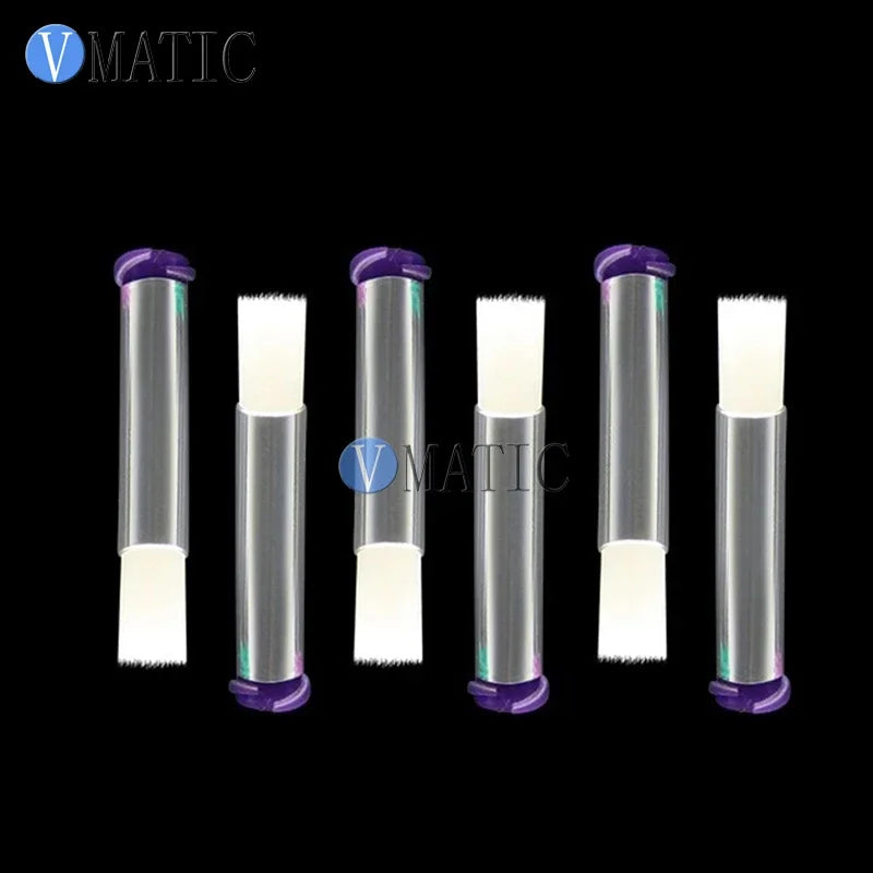 ‌21G 6mm Wool Dispensing Brush | Luer Lock Needle Tip for High-Viscosity Glue (Crafts/Electronics/Repairs) Free Shipping‌