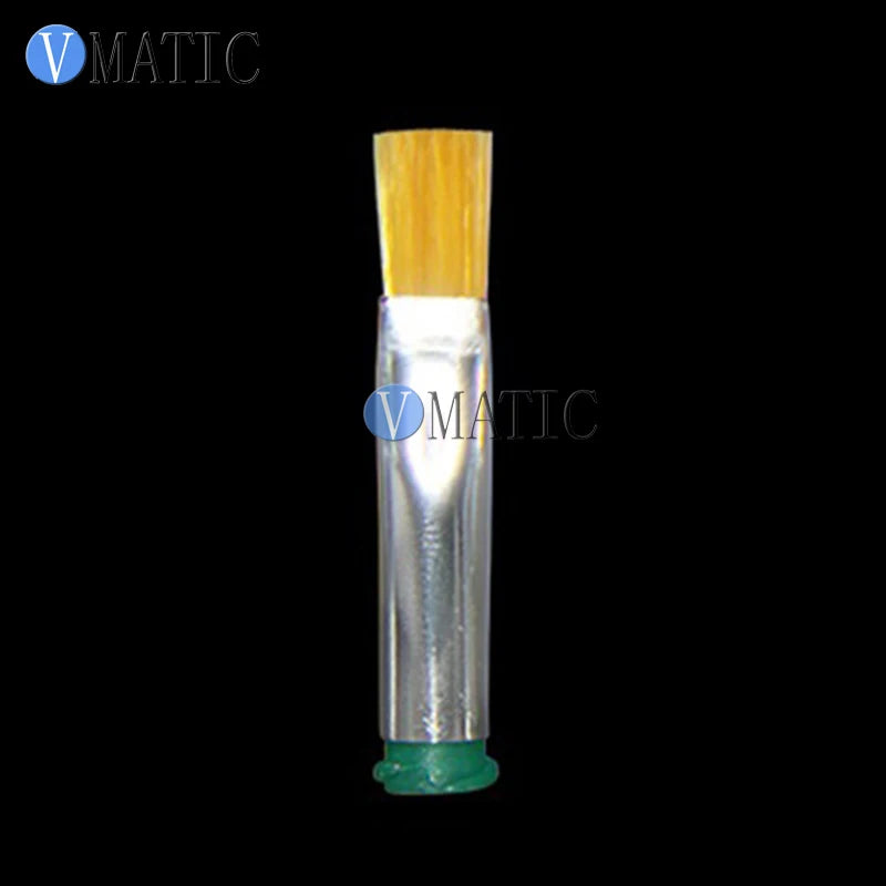 Free Shipping 10Pcs 14G-27G Flat 6mm Brush Dispensing Needle Tips