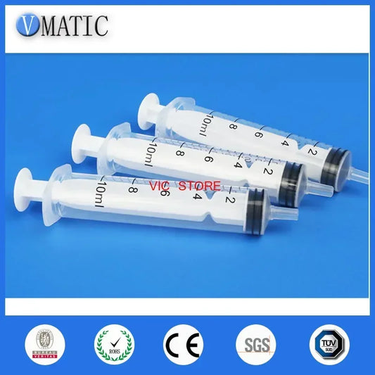 10ml Luer Lock Epoxy Syringe Kit ▶ 304SS Blunt Fill Needle（10cc/25G）🚚