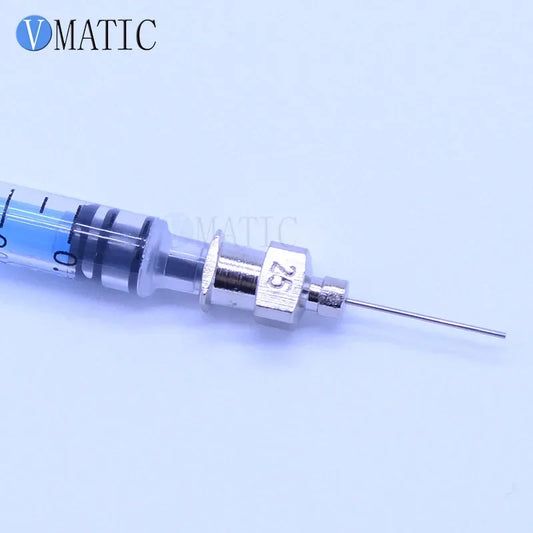 Free Shipping 12Pcs 0.5'' Tip Length 25G Stainless Steel Tips 1/2 Inch