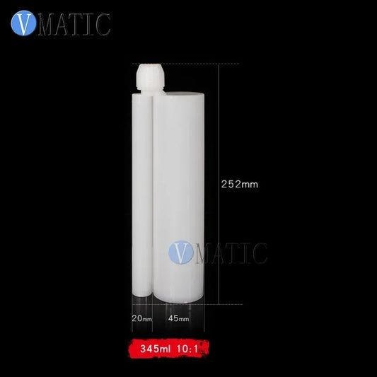 345ml 10:1 Dual Cartridge Dispenser Gun（ISO 9001/CE）▶ ERGOLASTIC™ Mixing System 🚚