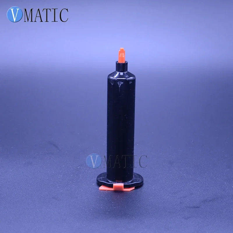Free Shipping 10cc/ 10ml Black Luer Lock UV Syringe Barrel Set With Orange Cap/ Stopper, Piston &  End Cover
