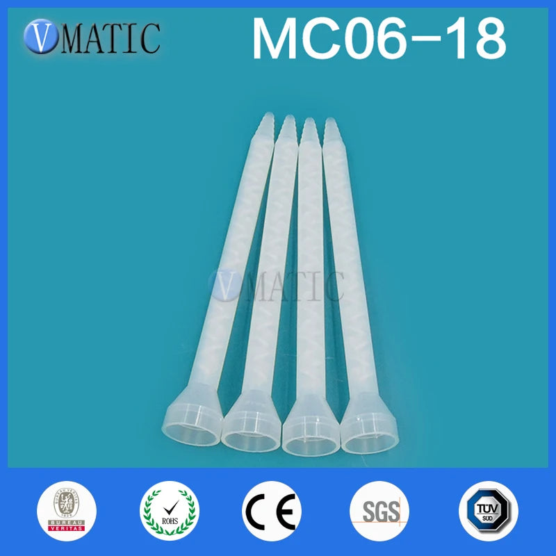 Free Shipping Resin Static Mixer MC06-18 Mixing Nozzles For Duo Pack Epoxies