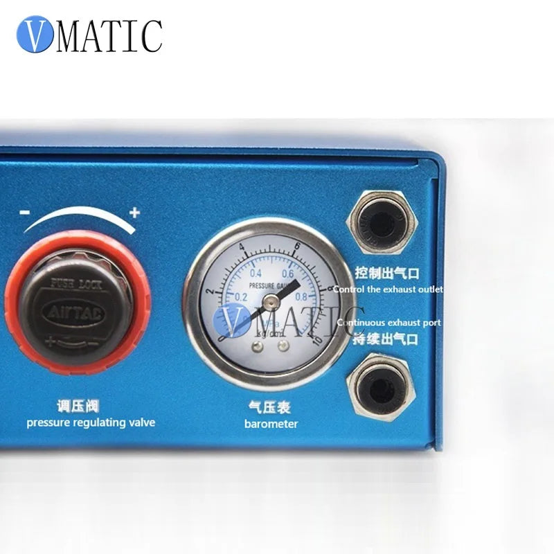 VC-900 Automatic Digital Display Dispensing Machine, Dual-Port AB Valve for Precision Quantitative Glue, 220V Universal
