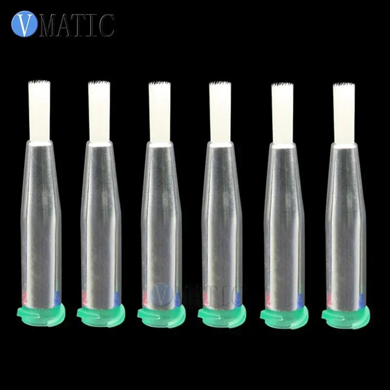 18G(1.27mm) Dispensing Brush Tool | ESD-Safe Needle Cleaner for Nordson/EFD Tips (3mm Nylon Bristles)