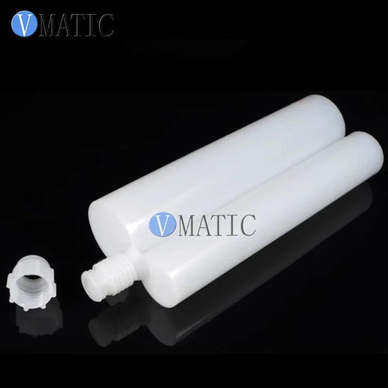 Qulity Plastic Two Component AB Glue Mixing Cartridge 450 Ml Cc 2:1 Ratio With Piston & Static Mixer